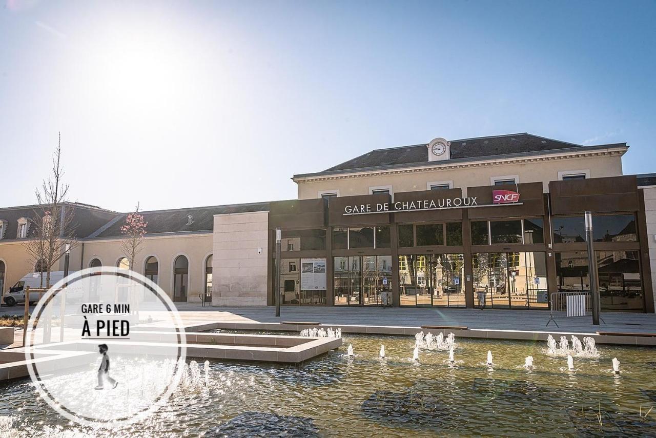 Le Vintage- Gare/Centre, Tout Equipe, Refait A Neuf, Climatisation Chateauroux Exterior photo