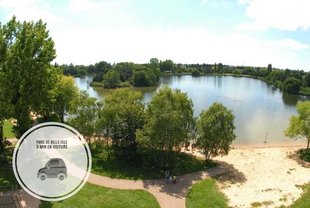 Le Vintage- Gare/Centre, Tout Equipe, Refait A Neuf, Climatisation Chateauroux Exterior photo